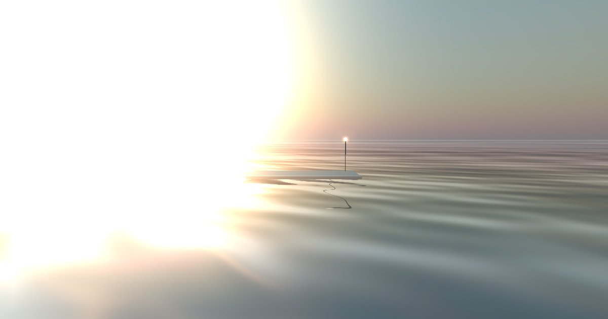 AZURE — Atmospheric Hero interactive 3D experience